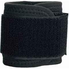Matrica Black High Elasticity Wrist Support Band for Gym & Sports, Size: Free