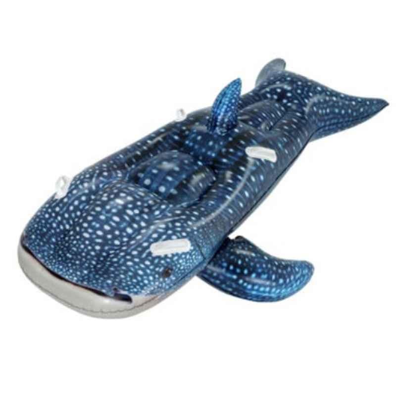 Bestway 1.93x1.22m Vinyl Whaletastic Wonders Inflatable Ride-On
