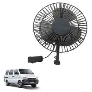 SureStrive Kobra 6 inch 12V Plastic High Speed Single Head Dashboard Auto Cooling Air Fan for Maruti Suzuki Eeco All Model