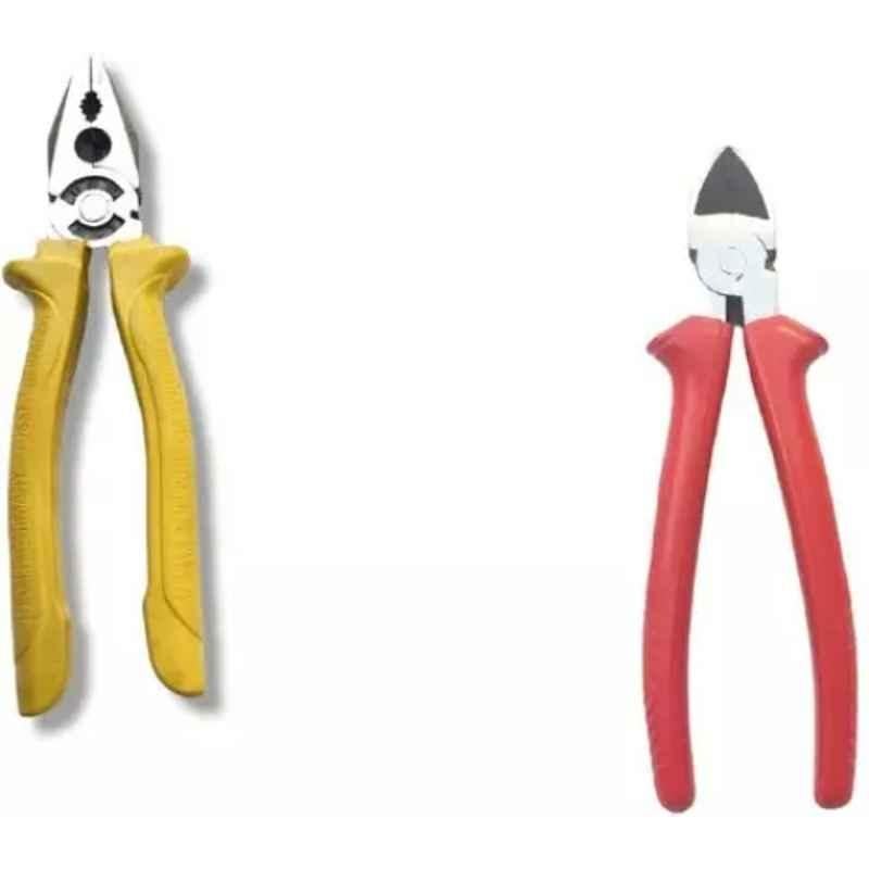 Sky Blue 2 Pcs 7.8 inch Lineman Plier Combo, SBE_PLIER_0148