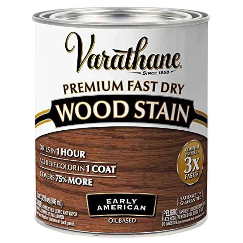 Rust-Oleum Varathane 946ml Early American Wood Stain Premium Fast Dry Coating, 262005