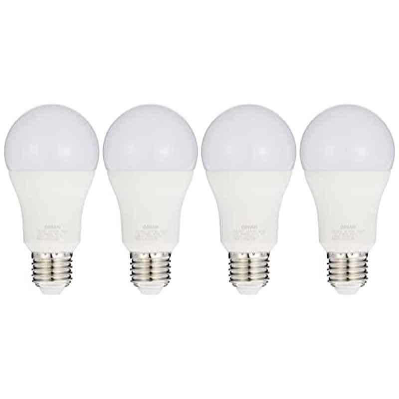 Osram Classic A 11W 1055lm 6500K Cool Daylight E27 Frosted LED Bulb (Pack of 4)