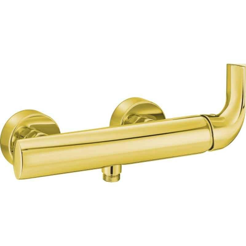 Kludi Rak Swing Brass Gold DN15 Single Lever Shower Mixer, RAK16003.GD1