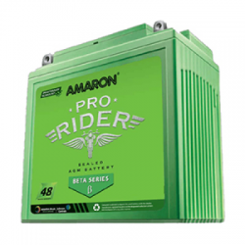 Amaron Beta Pro Rider 9Ah 12V Dry Battery for Bike, AP-BTX90