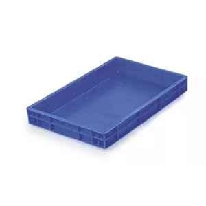 Aristo Blue Industrial Plastic Tray, Size: Large, Capacity: 30 Ltr