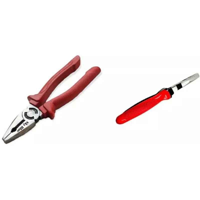 Sky Blue 2 Pcs 7.8 inch Groove Plier Combo, SBE_PLIER_COMBO_MOD_00503