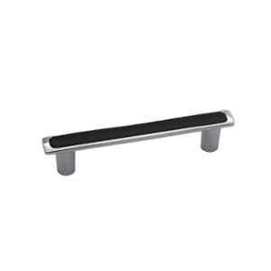 RAB 96mm Zinc Black Chrome Finish Drawer Pull Handle, SP-036 (Pack of 4)