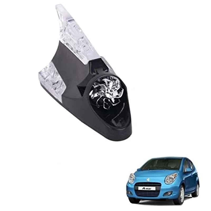 Kozdiko Black Auto Wind Power LED Light Shark Fin Car Antenna for Maruti Suzuki A-Star