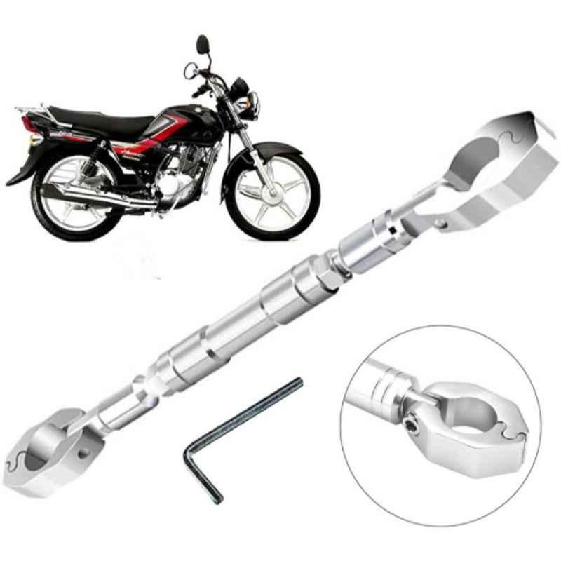 Auto Pearl Aluminium Multicolour Motorcycle Handlebar Middle Rod for Heat