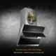 Kaff Nobelo TX DHC 75 75cm 1250Nmᶾ/h Black Tempered Glass Chimney