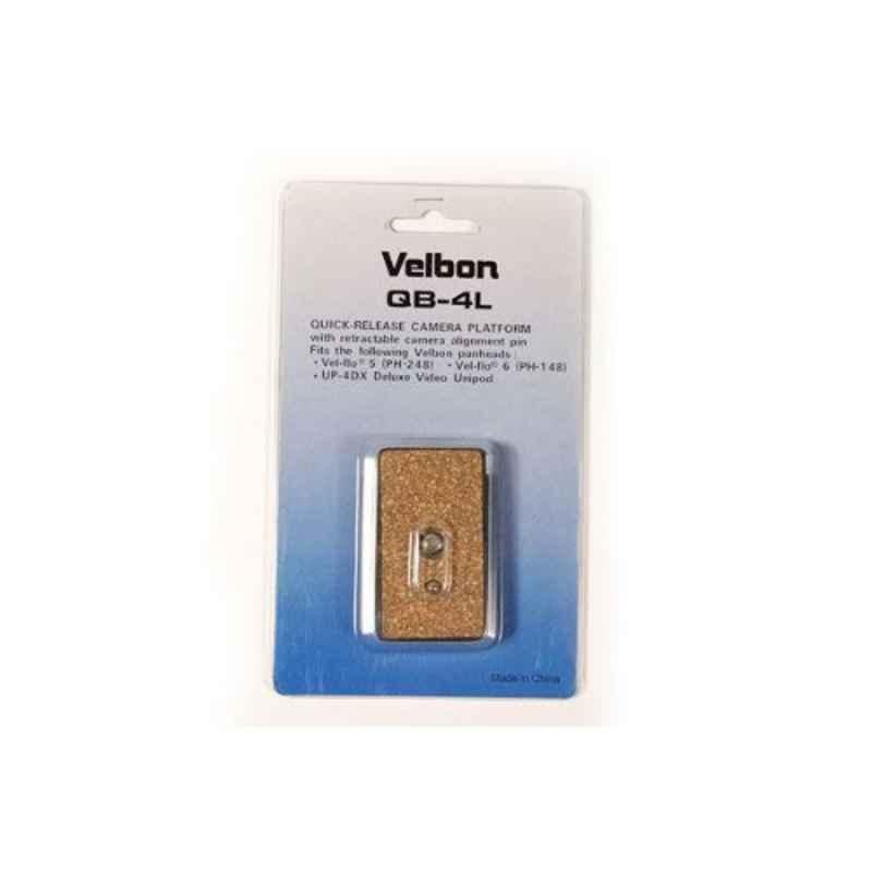 Velbon 45x63mm Quick Shoe Plate, QB-4L