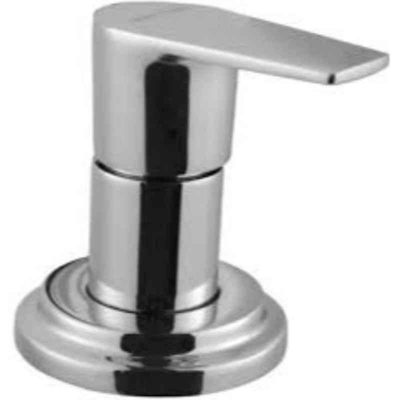 Hindware Element Chrome Brass Exposed Part Kit of Concealed Stop Cock with Fitting Sleeve, F360007