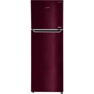 LLOYD by Havells 340 Litre 2 Star Metallic Wine Frost Free Double Door Refrigerator, GLFF342AMWT1PB