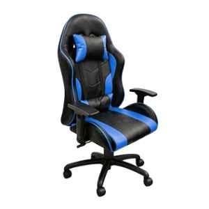 Sun Office Furniture SOF-07 Leatherette Black & Blue High Back Gaming Chair