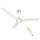 Maya Deco Dc Eco 30W White Solar Panel BLDC Ceiling Fan with Remote, Sweep: 1200 mm