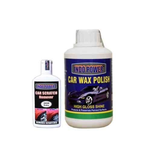 Buy Indopower Ff708 250g Car Wax Polish & 100g Scratch Remover