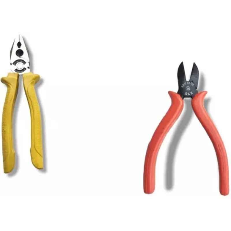 Sky Blue 2 Pcs 7.8 inch Stainless Steel Groove Plier Combo, SBE_PLIER_0023