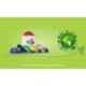 Bonton 1 Sqmm 90m Green Single Core PVC Insulated Unsheathed FRLS Cable, 110267NLS