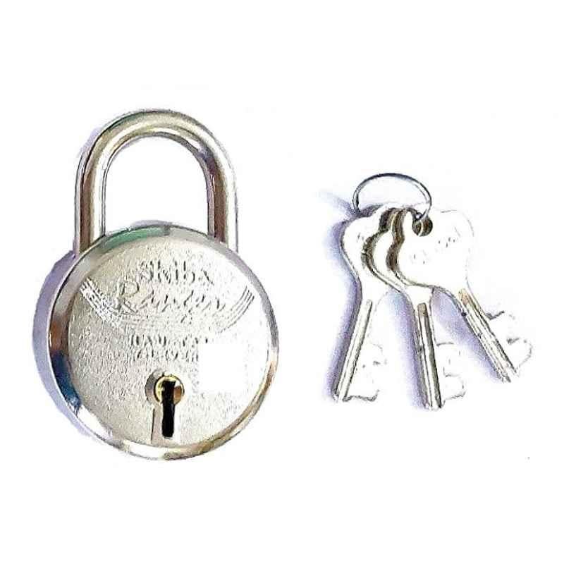 Smart Shophar 50mm Steel Silver Ranger Padlock, SLK80PD-RANG-SL50-P1