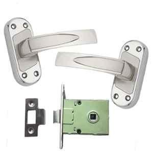 Atom 5 inch Silver Satin Finish Stainless Steel Teana Baby Latch Set