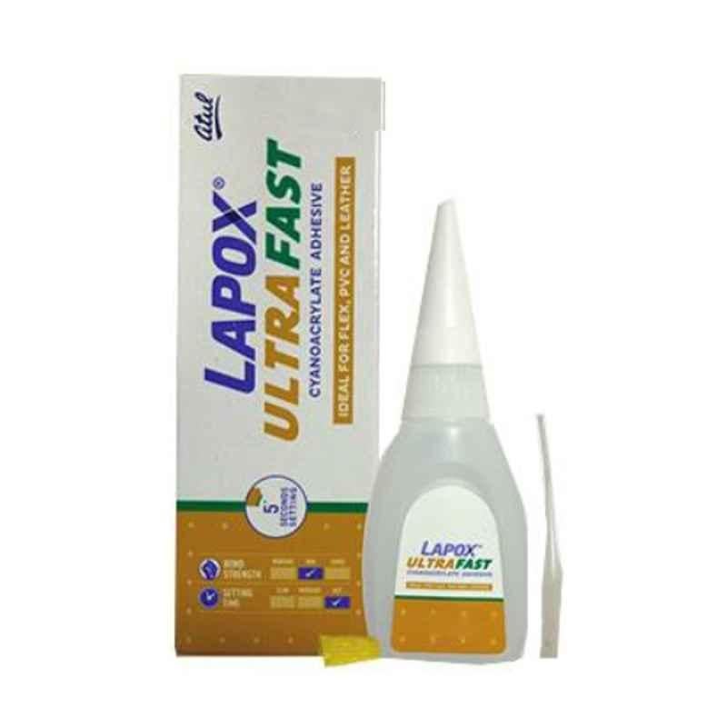 Lapox Ultrafast 20g Cyanoacrylate Instant Adhesive