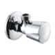 Hindware Contessa Neo Brass Chrome Finish Light Angular Stop Cock, F730039CP
