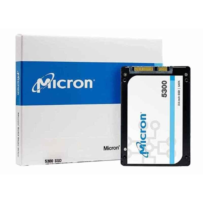 Micron 5300 MAX 480GB SATA 2.5 inch (7mm) SED/TCG/OPAL 2.0 Enterprise SSD (Tray), MTFDDAK480TDT-1AW15ABYYT