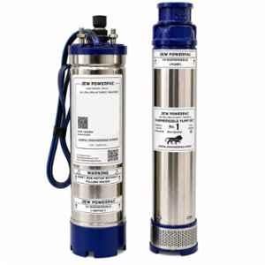 Jew Powerpac 1HP 2800rpm Single Phase Copper Water Filled Submersible Pump, POWER1-09