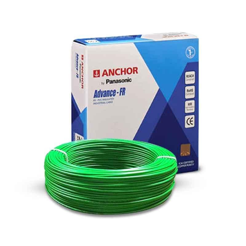 Anchor By Panasonic 1 Sqmm Advance FR Green High Voltage Industrial Cable