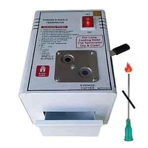 Lab Junction Metal Electrical Needle & Syringe Destroyer Machine, LJ-1095