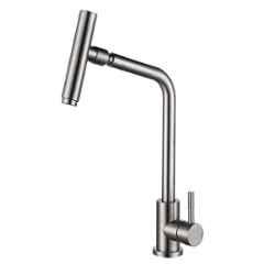 Buy IRIS Stainless Steel Swivel Pull Down Kitchen Sink Tap with Waterfall  Shower Online At Price ₹3329