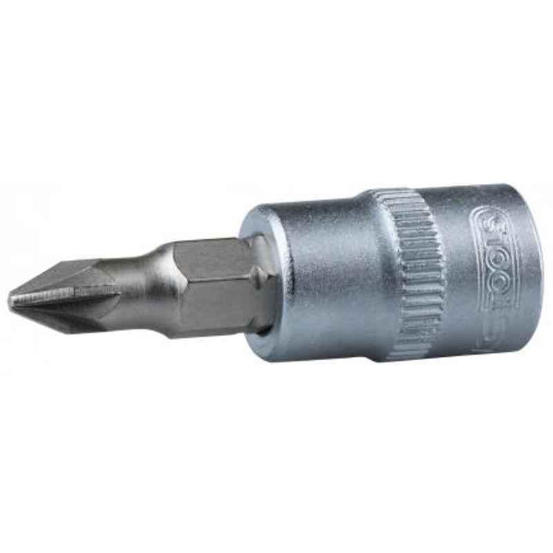 KS Tools PZ 1 CrV Socket Bit for PZ Phillips Head Screws, 911.3881
