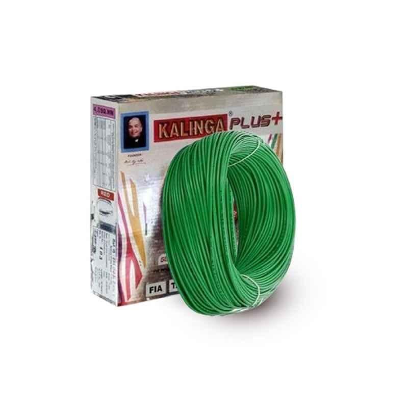 Kalinga Plus 0.75 Sqmm 90m Green FR PVC Housing Wire