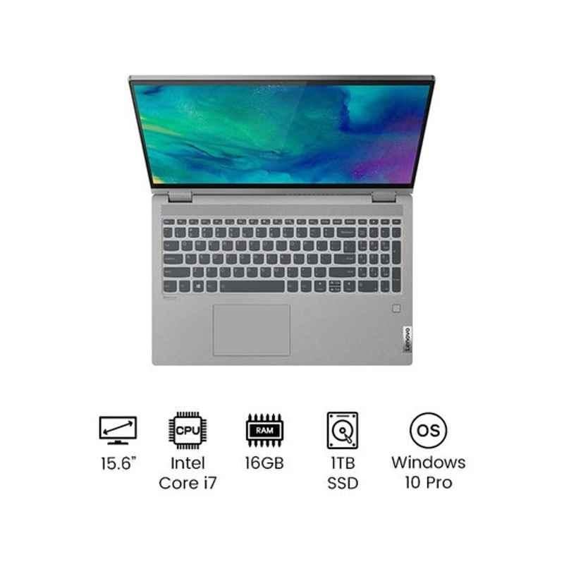 Lenovo Core i7 16GB 15.6 inch Quad Core SSD Wireless Grey Laptop, 81X30009AB