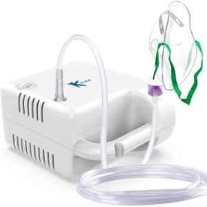 K-Life Neb-102B White Portable Piston Compressor Nebulizer