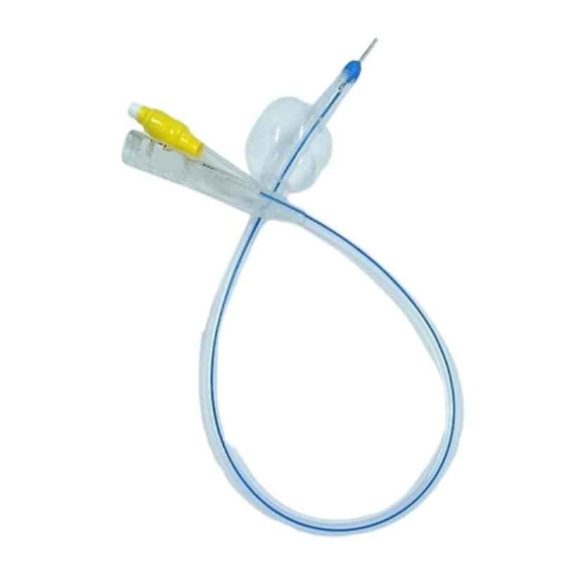 L MED Silicone 2 Way Foley Tip Hole Catheter, Size: 12FR, LMED050