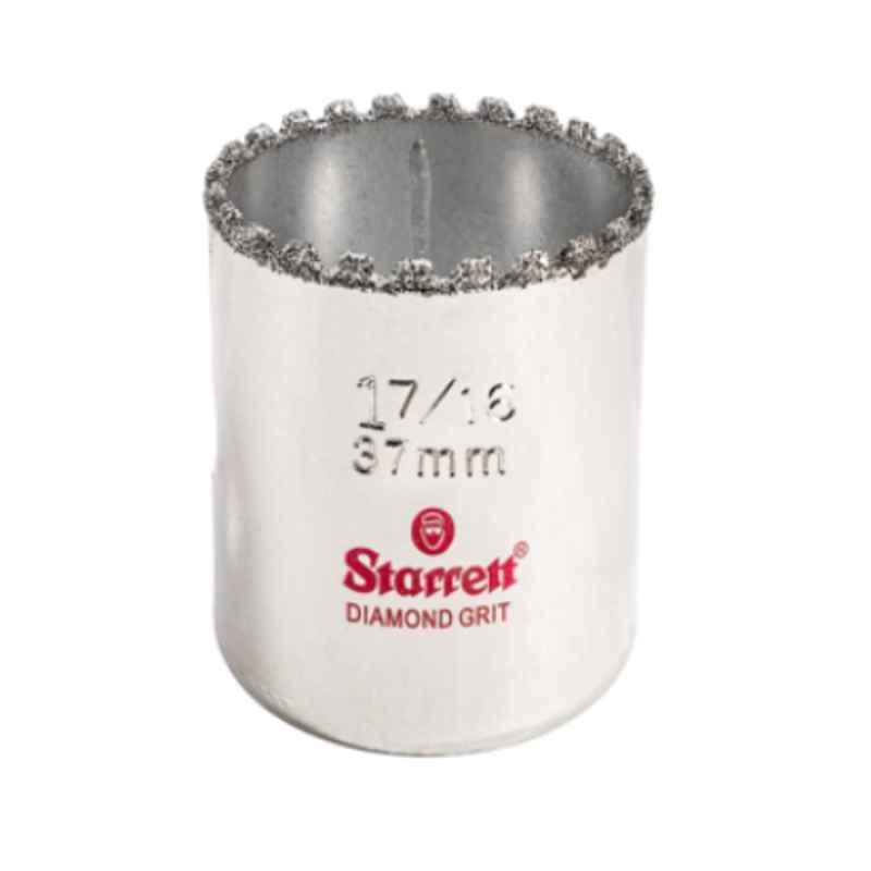 Starrett 37mm Silver Diamond Grit Hole Saw, KD0176-N