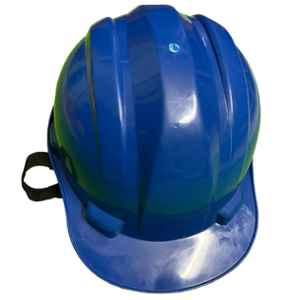 Ladwa ABS HDPE Blue Heavy Duty Superior Nape Safety Helmet, LSI-Helmet-BNP1