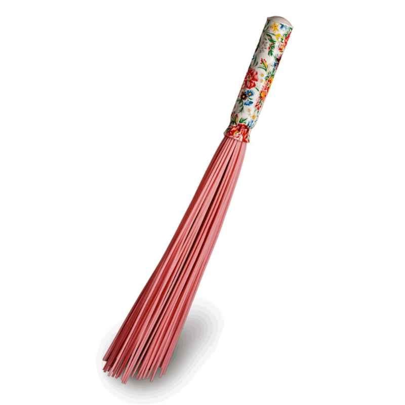 Vimal V20 20 Inch Tin Tin Printed Handle Plastic Broom (Pack of 2)