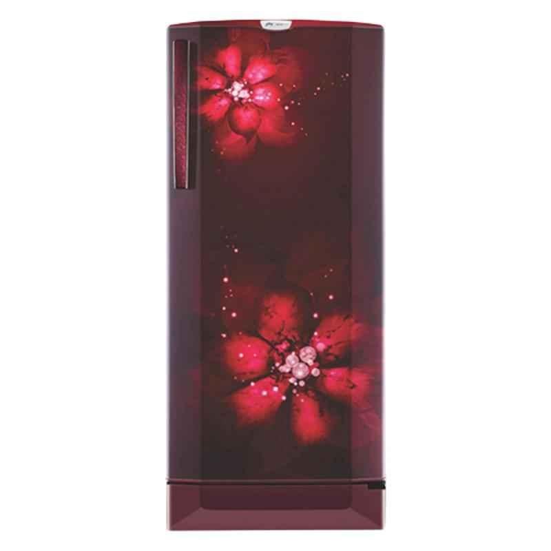Godrej Edge Neo 190L 3 Star Maroon Direct Cool Single Door Refrigerator with Anti-Bacterial Technology, RD EDGE PRO 205C 33 TAF