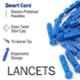 Smart Care GM05S 100 Pcs Round Lancet Needle Kit