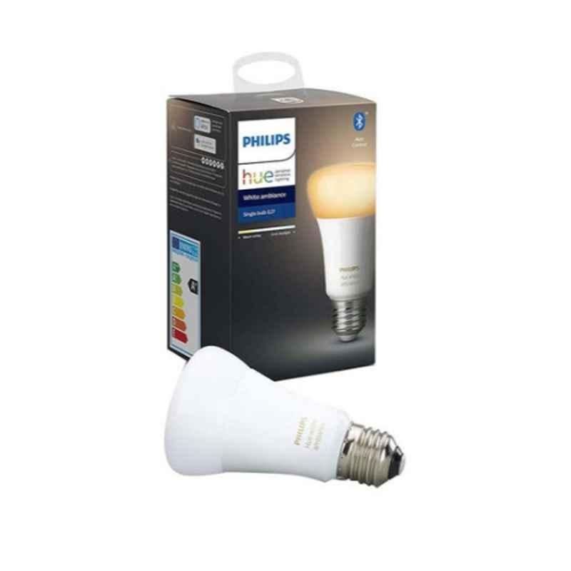 Philips 8.5W White Ambiance LED Bluetooth Smart Bulb, 929002216913