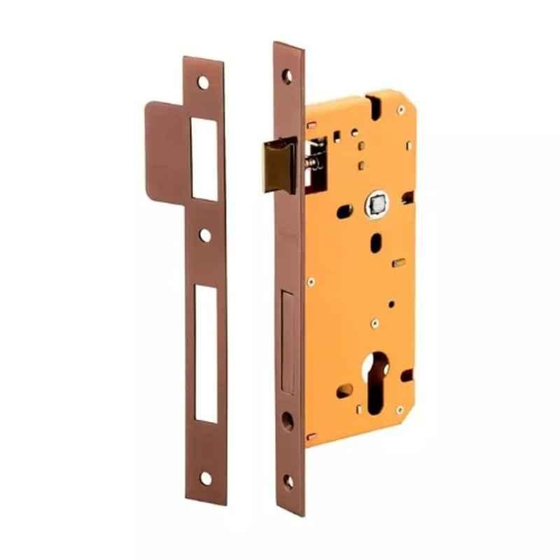 Dorset 50mm Hamilton Gold Finish Stainless Steel Mortise Latch Lock, ML100HG