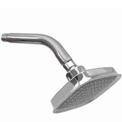 Fastgear 9 inch Stainless Steel & Plastic Silver Wall Mount Overhead Shower, FG2779