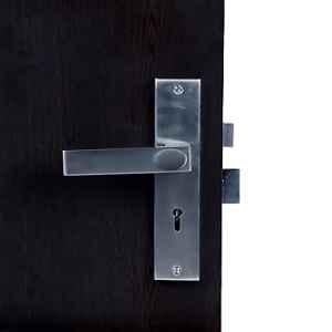 Handle Waala Fasino 60mm Stainless Steel Silver 6 Lever Heavy Duty Mortise Door Lock Set