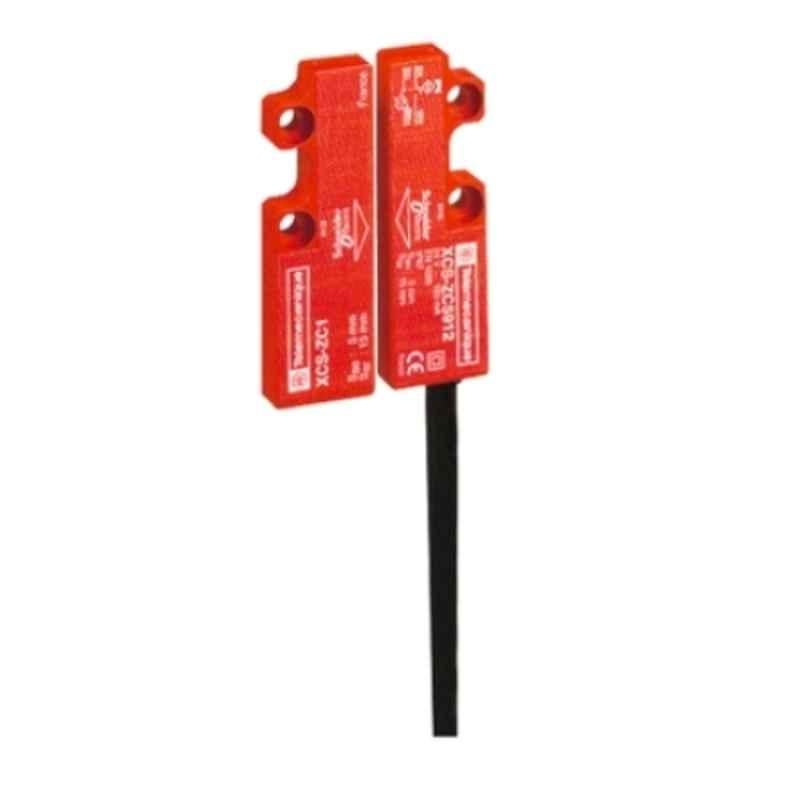 Schneider 2m 1NC+1NO 2 Pole Plastic Coded Magnetic Switch, XCSDMC5902
