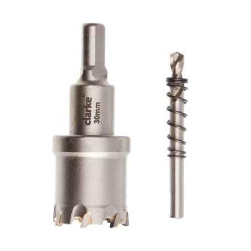Clarke Stainless Steel Tungsten Carbide Tipped Teeth With Pilot Bit Hole Saw-100mm