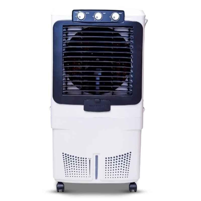 Amplesta 100W 70 Litre Plastic White Desert Air Cooler with Honeycomb Pad Cooling & 1 Year Warranty, BREEZY 70L