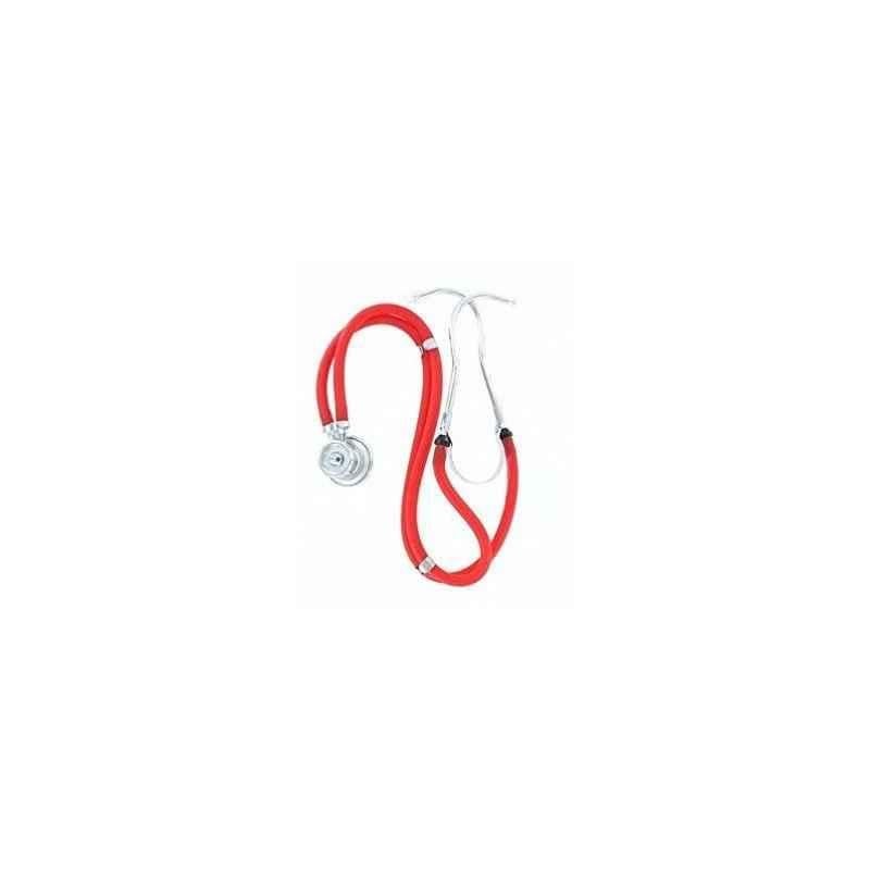 Shakuntla Pluss Rappaport Red Dual Head Stethoscope Convertible Chest-Piece