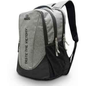 GLS Hypra 20 Litre PU Black & Grey Backpack for Men & Women